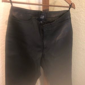 GAP genuine leather jeans vintage